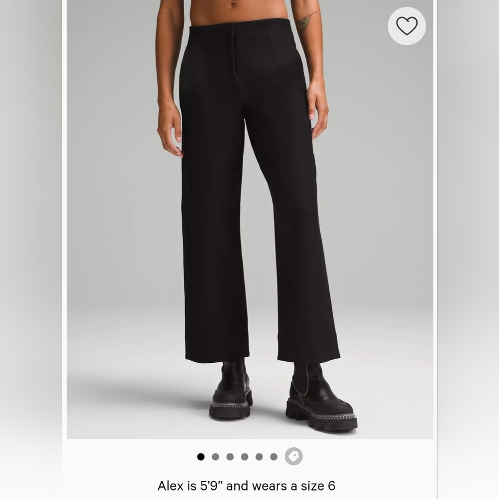 Lululemon Utilitech Relaxed Mid-Rise Trouser 7/8 Length